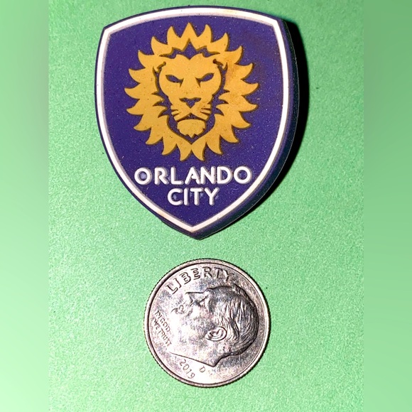 (10 for $15) Orlando City ⚽️ soccer Crocs Shoe Charms - Picture 1 of 1